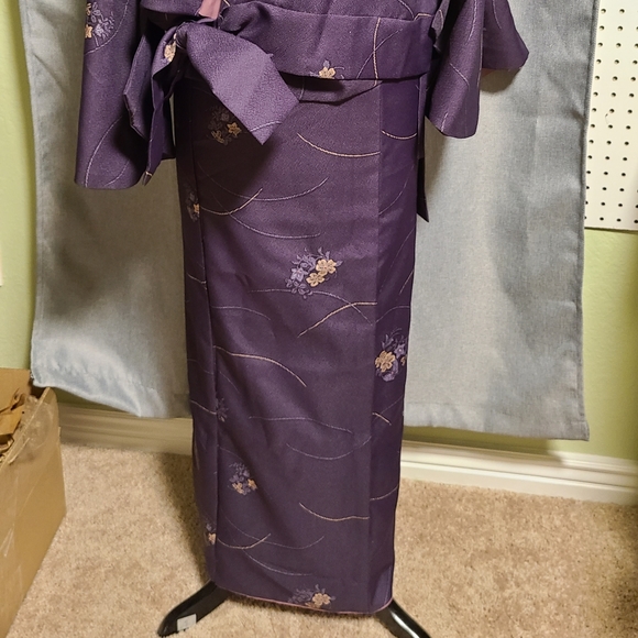 Purple kimono 👘 set skirt and top - Picture 2 of 8